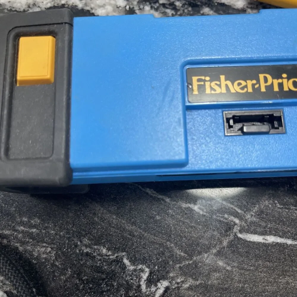 VTG 1984 Fisher Price Kids Kodak Camera Blue Point&Shoot 110 Mechanically Tested